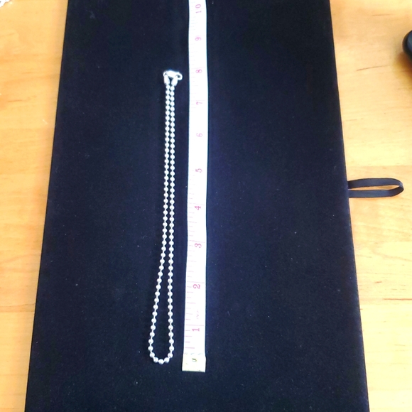 925 Italy Sterling Silver Beaded Necklace - Picture 14 of 15